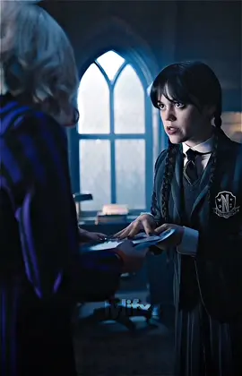 (298) enid,are you ok?😿  #enidsinclair #wednesday #wednesdayaddams #emmamyers #jennaortega 