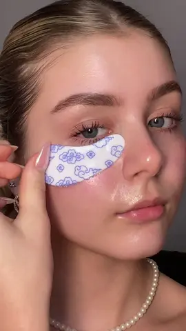 the glowiest skincare routine 💜 #skincare #asmr #skincareroutine 