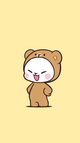 Bet I made you look ❤️ @meghantrainor #madeyoulook #milkmochabear #animation #cuteanimation #fyp #fypシ #onesie #bears #milkmocha #mochamilk #mochabearandmilkbear 