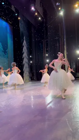 Let it snow, let it snow, let it snow!❄️  #ballet #dance #ballerina #dancer #balletdancer #dancers #pointe #nutcracker #nutcrackerseason #nutcrackerballet 