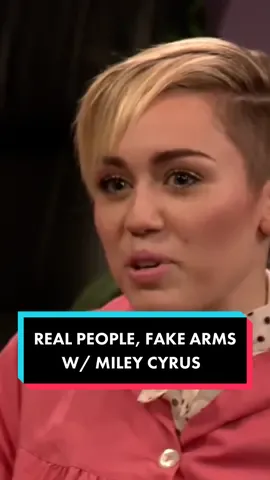 Jimmy receives a manicure from @Miley Cyrus in Real People, Fake Arms! 🤣💅 #FallonFlashback #MileyCyrus  