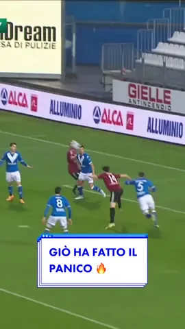 Si inserisce, stacca, esulta: Giò ha fatto il panico 🔥 #TikTokCalcio #Reggina #Fabbian #SerieB #BresciaReggina