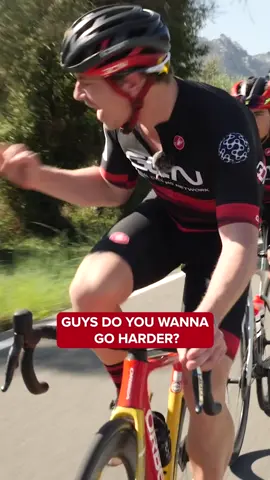 Communication is key when  out on a group ride! Do you like to race, or keep it steady? 👀 #GCN
