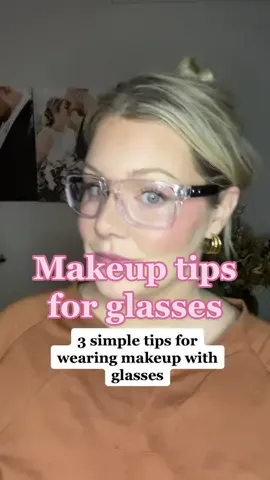 Makeup for glasses! #makeupforglasses #makeupwithglasess #glasses #makeuptutorial #makeuptips #makeuphacks 