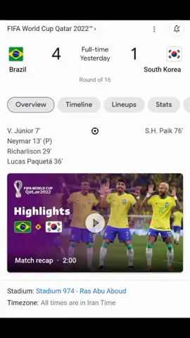 #stitch with @ox_zung sorry @ox_zung but brazil is taking over now #brazilvssouthkorea#worldcup2022#worldcup#oxzung#mhosseingoudarzi#mahsaamini 