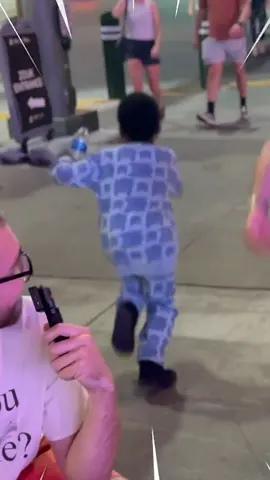 I think its the Sonic pajamas that made him fast 😂🏃‍♂️💨 #manonthestreet #interview #interviewingkids #funnymoments #podcast 