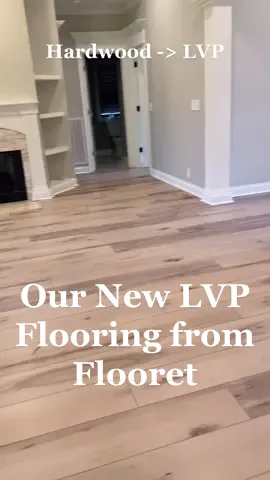 Did we cover our hardwood floors at our new house with Luxary Vinal Plank? Yes, and we are SO glad we did 🤩❤️   We went with LVP (Palka Signature) from @Flooret LVP  for a few reasons!  1) We just didn’t love the hardwood floors. The planks were very skinny and laid in different directions throughout the main floor which I wasn’t a fan of 2) We have two large dogs and a baby, so floors that are waterproof and scratch resistant were a much better option for us   Flooret has SO many beautiful flooring options and their LVP is absolutely top-notch! All of their LVP offers: - true embossed-in-register texture - a low sheen level - a commercial-grade wear layer - a pre-attached underlayment - a rigid SPC core - 100% waterproof  If you are looking to re-do your floors and want to order samples you can use code SWEETSTYLEOFMINE33 for 33% off ❤️  #MyFlooret #shopflooret #luxaryvinylplank #lvp #lvpflooring #beforeandafterhome #newfloors #ijustflippedtheswitch #homerenovationideas #homeproject #newflooring #newflooringideas #vinylplankflooring #trendingfloors  #homerenovation #lvpflooringinstall #beforeandafter 