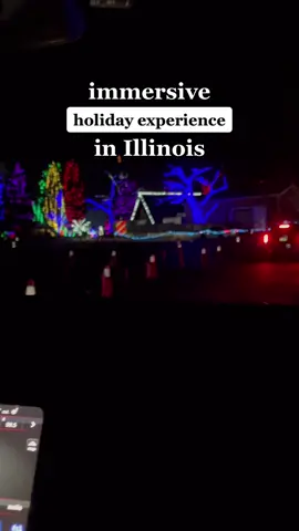 Holiday activity in Illinois! The Magical Christmas drive-thru at @santasvillageil features a holiday drive-thru, a tube slide, photo ops, available food and drinks, and more! This would make a great night out with friends or family outside of Chicago.   📍601 Dundee Avenue, East Dundee, Illinois 60118   #thingstodoinillinois #illinoistiktok #kidfriendlychicago #chicagolandarea #chicagolandthingstodo #dundeeillinois #christmasinillinois 