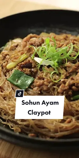 Dijamin Keluarga Suka! Resep SOHUN AYAM CLAYPOT. Resep lengkap cek di YouTube Devina Hermawan ya😉