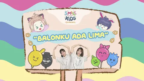 Balonku ada lima🎈  *続きはYouTubeでみてね⭐️lanjutannya nntn di YouTube ya!!!  #indonesia  #jepang  #smilekidschannel  #smilekids  #laguanakanak  #belajarbahas #belajarbahasajepang  #nyanyi  #dance #balonku #harukanakagawa #ayanashahab  #ジャカルタ生活 #スマイルキッズチャンネル #スマイルキッズ #こどもの歌 #言葉の勉強 #2カ国語 #ダンス #童謡 