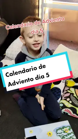 Calendario de Adviento día 5  #albagg07 #diario #tiempoenfamilia   #rutinadiaria  #mividaentera #mimaternidad 