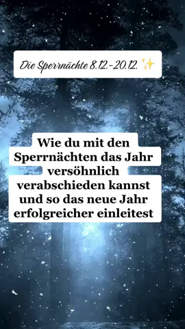 #sperrnächte #rauhnächte2022 #sperrnächterituale #jahresrückblick #loslassen #manifestieren #loslassenumneuanzufangen #wintersonnenwende #spiritualität #vergebung #herzenswünsche #dunkeltage #spiritualität 