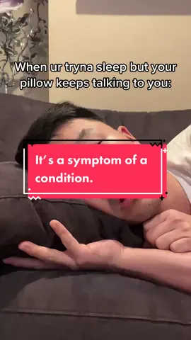 #medical fact: What is pulsatile tinnitus. Due to the compression of ur neck arteries against ur pillow or it’s a symptom of certain #health conditions.  F0ll0W 4 more #healthcarehumor 