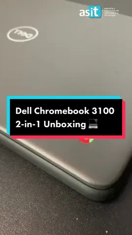 Una laptop perfecta para estudiantes! 📚 Ve el Unboxing de la Dell Chromebook 3100 2-in-1 y conoce todo lo que puedes hacer con esta genial laptop 🙌  #dell #chromebook #unboxing #Tech #school #student #backtoschool2023 #elsalvador #locompreenasit #asmr #google
