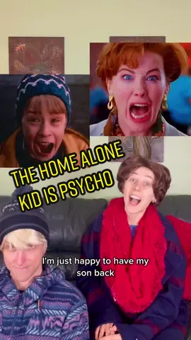 The Home Alone kid is psycho #fyp  #christmas #homealone #parody #saw 