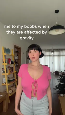 gravity is normal and big boobs are heavy!! some of my videos might make it seem like i am always confident, but that’s not true. I have good days and bad days. It’s a long process trying to unlearn societal standards for how someone should look (in my case how boobs should look). I am constantly re-evaluating what i think is beautiful / sexy  and why i think that. I challenge myself to change those standards within myself. If i can change it within then others opinions wont affect me nearly as much. Making these videos helps increase my confidence and hopefully someone else’s. 