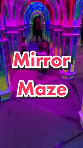I think these were built for adults to enjoy themselves watching  #mirrormaze #maze #mazerunner 