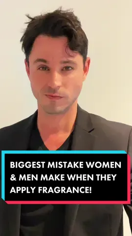 BIGGEST MISTAKE WOMEN & MEN MAKE WHEN THEY APPLY FRAGRANCE! #fragrance #perfume #cologne #women #woman #girls #men #man #guys #fyp #fypシ 