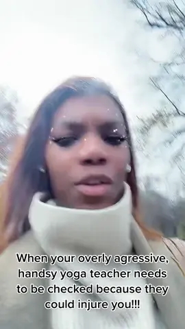 When your overly agressive, handsy yoga teacher needs to be checked because they could injure you!!! Why is this happening at a world class gym like @equinox??? It needs to be addressed! #yogateachers #ashtangayoga #aggressiveteacher #equinoxgym #yogaproblems #fyp #microaggressions 