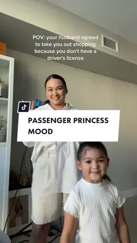 Where are my fellow passenger princesses? 🤣  #momlife #momanddaughter #passengerprincess #passengerprincessforlife 