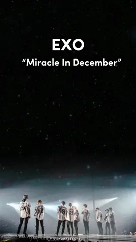 Desember waktu nya galau hihi🤧✨ #exo #exol #lirikexoterjemahan #liriklagu #lyricsvideo #aeri #suho #xiumin #lay #baekhyun #chen #chanyeol #kyungsoo #sehun #exoedits #exovideo #kpopedit #kpopers #fypシ #fyp #miracleindecember 
