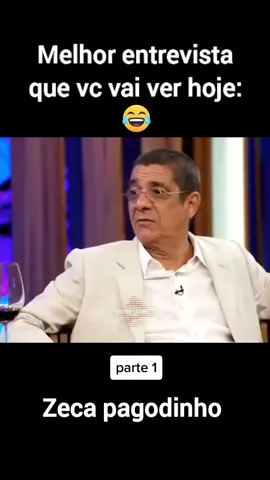 Zeca é um figura kkk #AcreditaEVAI #meme #zecapagodinho #bial #entrevista #pagode #samba #risada #fyp #viral #foryou 