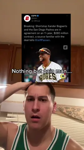 No way man…. #redsox #padres #xanderbogaerts #MLB #baseball #fyp #viral 