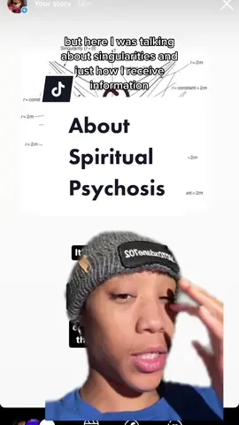 I’ve never experienced it because I always supported myself with “what’s the science behind this?” So it allowed me to keep moving on the faith that my brain was in fact doing this and faith is holding on until that materializes and it always materialized for me…so no #spiritualpsychosis people say they have to recover from it and that’s like a hangover…too much of something without proper balance can live you feeling odd at times. 