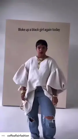 So much beauty in being Black! #fyp #fashion #blackfashion #fashiontiktok #fashionmagazine #coffeaflairfashion 