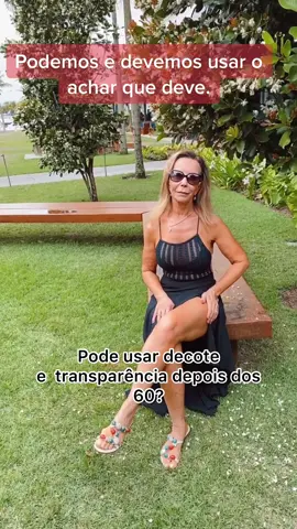 Podemos usar o que quiser O que você achou, curtiu esse poste?  . . #mulher #mulheresmaduras #vestioquequer #mulhereslindas #roupaslindas 
