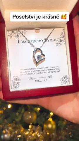 Teď je ten správný čas dokázat své drahé polovičce, jak moc pro vás znamená 😍 Nakupujte na https://luna-jewels.cz/ #skvelyvanocnidarek #vanoce #lunajewels #vanocnidarek #christmaspresent #christmasiscoming #personalizovaný #náhrdelník 