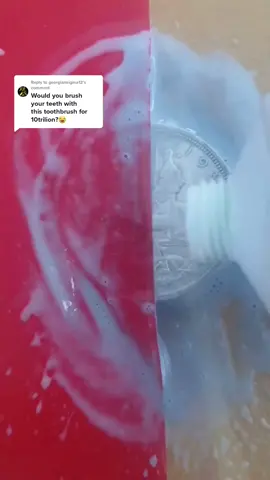 Replying to @georgiansigma12 How to clean a dirty coin #cleaningdirtycoins #viral #fyp 