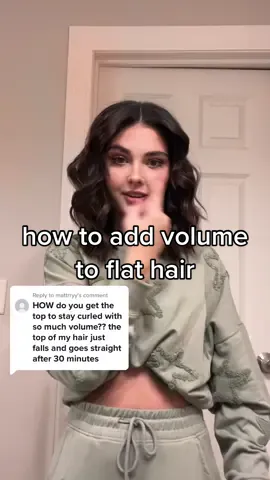 Replying to @mattrryy how to add volume to flat hair! 💓 whenever i use volumizing hair products, my hair always falls flat but volume lasts for days when i use this tool by @VOLOOM! if you want one for yourself, you can use my code ASHLEYKAY20 🫶🏻 #voloom #lovemyvoloom 