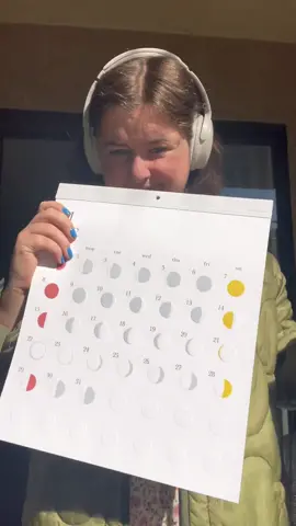 I know its early... but moon calendar reveal🌙 #unboxing #calendar #giftidea #stationary 