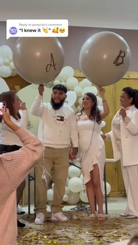 Replying to @partycity Our gender keeper actually did our balloons at Party City!  🥰 thank you for being apart of the journey! @Party City 