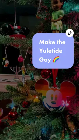 Decorate our Rainbow Disney Tree with us! 🌈🎄#disney #distok #disneycreator #disneylgbt #lgbtq #gayhusbands #disneychristmas #disneytreedecorating #disneyprincess #disneyholiday #fyp 