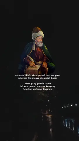 Sebuah nasihat singkat namun menampar. #jalaludinrumi #sufi #nasihat #nasihatsufi 