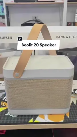 B&O Beolit 20 Portable Speaker ลำโพงไร้สาย พร้อมแท่นชาร์จ Qi ในตัว #beolit20 #portable #speaker #ลําโพงไร้สายขนาดพกพา #ลําโพงบูลทูธแบบพกพา #ลําโพงบลทูธ #ลําโพงไร้สาย #progadgets_online #progadgets #บิ๊กซี1นครสวรรค์ #นครสวรรค์ #Bluetooth #อยากขายจ้า #ซื้อเถอะลูกค้า #ซื้อเถอะอยากแพ็คของแล้ว 