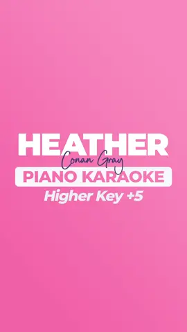 Conan Gray - Heather #DuetThis 🎹 #sing2piano #sing2music #ConanGray #Heather #3rdOfDecember 