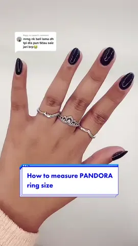 Replying to @hykalll Here’s how to measure the Pandora ring size! There’s few ways to do it and this is the easiest! You can also dm us on the link in bio for assistance #Pandora #PandoraRing #ringsize #ringsizeguide #measureringsize #silverring #ringseries #PandoraJewellery #PandoraTips 