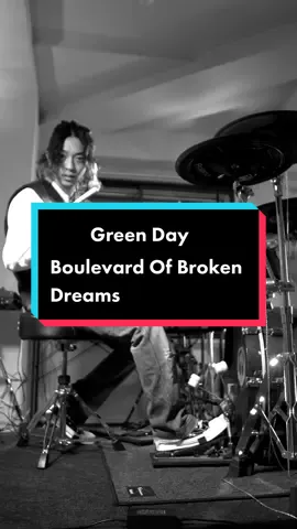 Green Day - Boulevard Of Broken Dreams👁️ #greenday #rock #drums #fypシ #foryouシ #drumcover #cover #music 