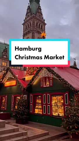 Have you ever been to any European #Christmasmarkets? They are delightful. Street meat, powdered pastries, and mulled wines all packed into open-air markets where you can get literally all of your #Christmas shopping done in five minutes, to the tune of live brass ensembles playing classic Christmas tune🎄🎥 @Melis Andreea  📍 #Hamburg Christmas Market #christmasseason #christmastime #wintertravel 