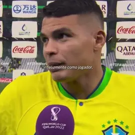 sinto muito pelo seu sonho, thiago, espero que em uma outra oportunidade você consiga levantar a taça. você merecia esse título! adeus, capitão. | #thiagosilva #copadomundo #worldcup #worldcup2022 #selecaobrasileira @thiagosilva 
