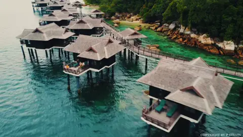 A private island from perak - Pangkor Laut Resort  #sunshine #resort #perak #villa #cuticuti #island #sea 