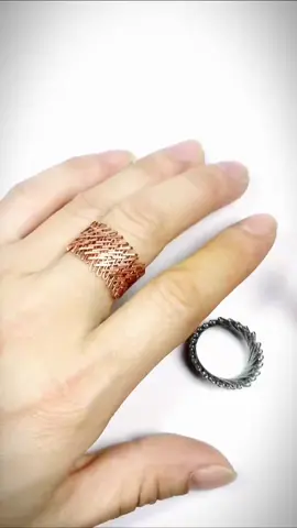 How to make a Cartier ring using a stapler #fyp #GenshinImpact33 #foryou #foryoupage #ring  #rings #DIY #diyproject 