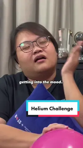 They obviously failed this challenge horribly😂 #wahbananamini #heliumchallenge   #officegames 