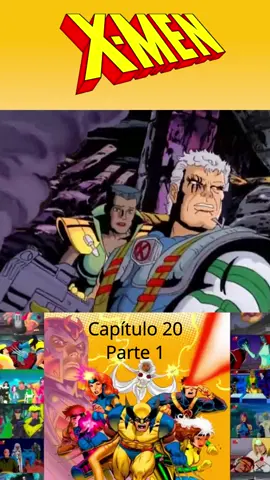 Los fugitivos del tiempo capítulo 1, parte 1 #ciclope #wolverine  #storm #jeangrey #gambito #magneto #peofesorx #mistic #xmen #retro #recuerdos #90s #nostalgia #caricatura #serie #xmencomics