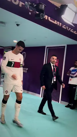 cristiano ronaldo ronaldo storming down the tunnel at full-time 🥺 IG:adriandelmonte #football #Soccer #futbol #ronaldo #cristianoronaldo #worldcup #portugal #fyp