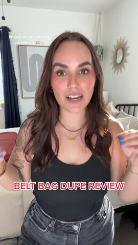 sherpa lululemon belt bag dupe is a success 😮‍💨🫶🏼 #lululemon #beltbag #sherpabeltbag #dupe #dupealert #fyp #amazonfinds 
