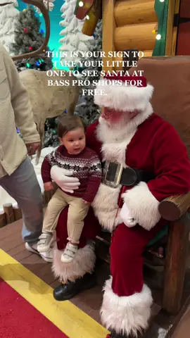 You guys, I was dreading going to stand in a crazy long line at the mall to have Jackson meet Santa. But after some research I found that BassPro Shops will let you reserve a time slot to see Santa and take a pictures! You get one printed out for free too! It was perfect!    #santa #christmaspictures #santapictures #toddler #toddlersoftiktok #toddlermom #toddlertok #toddlerlife #momhacks #momhack #sahm #sahmomsbelike #sahmsoftiktok #sahmtok #sahmlifebelike #momcontentcreator #momcreator #MomsofTikTok #momlife #momtok #momsover30  